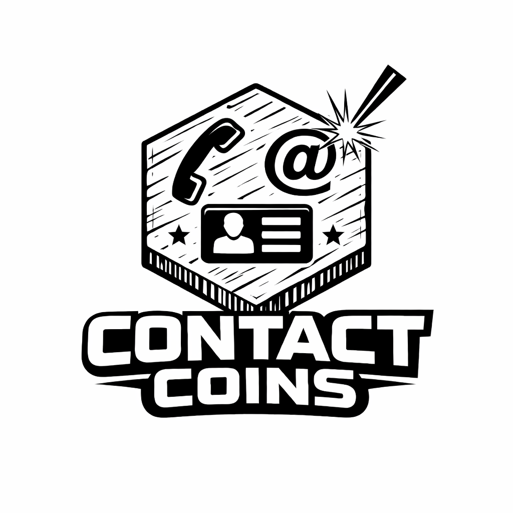 Contact Coins logo